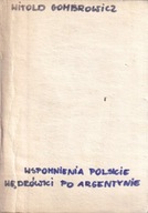 WSPOMNIENIA POLSKIE - WITOLD GOMBROWICZ