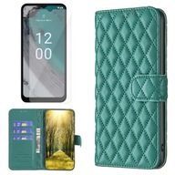 Etui Pokrowiec Obudowa Case do Nokia C32 TA1534 Smart SOFT zielone I SZKŁO