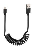 38702 Kabel sprężynowy Usb USB typu C - 100 cm