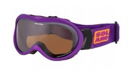 Gogle narciarskie SOLANO SP-40006D filtr UV-400 kat. 2 JUNIOR