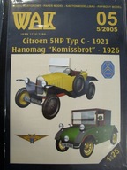 1:25 Samochody CITROEN 5HP Hanomag WAK 5/2005