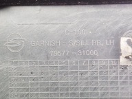 SSANGYONG ACTYON moulding threshold threshold left 79577-31000 79557-31000