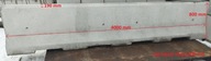 Bariery drogowe betonowe dwustronne 4m