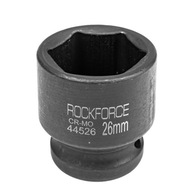 Nástavec hlava rázová hlavica 1/2" 26mm 6-hranná Cr-Mo oceľ RockForce