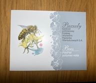 Banknot testowy PWPW seria HH Pszczoła miodna 013 w pięknym folderze