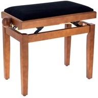 Nastaviteľná lavica stolička na klavír drevo Thomann KB-15MPM matný Javor