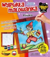 Konvexná maľovanka Rozprávka Pinocchio