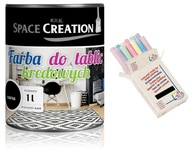 FARBA TABLICOWA DO TABLIC SPACE CREATION 1L+KREDA