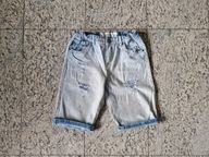 TERRANOVA spodenki 164 szorty z dziurami jeans