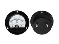 Voltmeter 12V a 24V automobilový kruhový meter