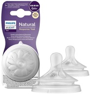 Avent Smoczek Natural Response 6m+ 2 szt