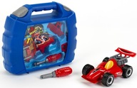 KLEIN 8013 Hot Wheels Kufor s autom na zatáčanie