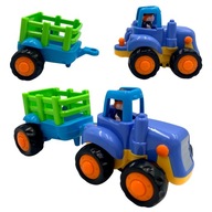 Traktor s prívesom - s frikčným napedom