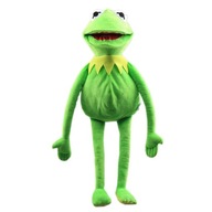 Kermit žaba vtipné plyšová bábika tyčinka aktovka žaba zvieratá