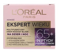 L'Oréal EKSPERT WIEKU Różany krem 65+ 50 ml