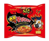 Podwójnie ostre danie Buldak Samyang 2xSpicy makaron i sos smak kurczaka