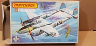 P-38 Lightning .MATCHBOX 1:72. Unikat. 100%.