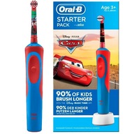 Detská elektrická zubná kefka Oral-B VitalityD12 Kids Cars Starterpack