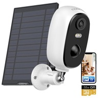 Kamera Solarna Zewnętrzna WiFi 2K 3MPx Biały 32GB