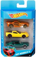 MATTEL ZESTAW 3 LOSOWYCH AUTEK HOT WHEELS