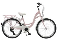 Rower 24 Laguna VS-2 różowo-biały r14"