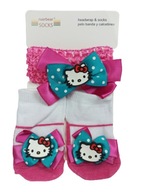 Ponožky a čelenka DARČEKOVÁ SADA Hello Kitty