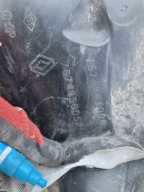 mudguard rear. rear part left SMART FORFOUR II