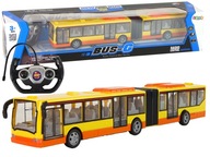 Autobus na diaľkové ovládanie Oranžový Svieti 44 cm