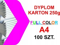 Dyplom A4 100 SZT. KARTON 250g