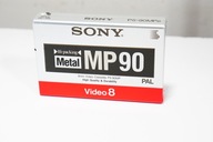 Kaseta do kamer Sony MP 90 Video8 Video 8 PAL Metal