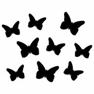 Obraz Motýle Sada (6x malé, 3x veľké)
