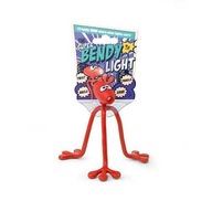 Super Bendy Lampička na knihu - červená