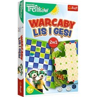 Warcaby Lis i Gęsi - Rodzina Treflików TREFL 02301