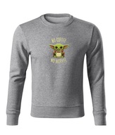 Bluza dziecięca K86 YODA COFFEE szara rozm 146