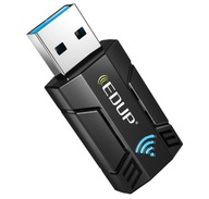 Mini Adapter Sieciowy EDUP - USB 1300 Mbps USB 3.0 WiFi 802.11 ac - Win Mac