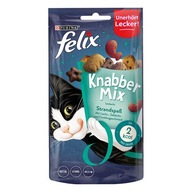 Felix knabber strand mix 60g przysmak dla kota rybne smaki