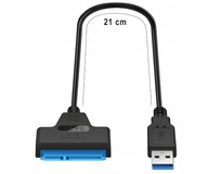 Adapter USB 3.0 NA SATA 2,5 Do dyskuU HDD SSD Konwerter Kabel Przejściówka