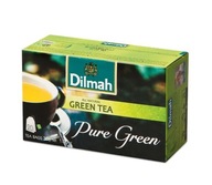 Zielona HERBATA Pure Green Tea DILMAH 20 torebek