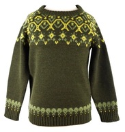 LUCA&LOLA sweter wełna wool 110 116 ideal
