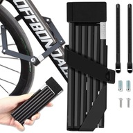 ZAPIĘCIE ROWEROWE ZAMKNIĘCIE SKŁADANE 680 MM BLOKADA NA ROWER SEGMENTOWE