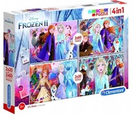 Puzzle 2x20+2x60 SuperColor Frozen 2