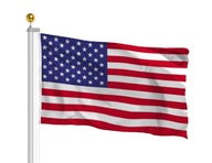 Flaga Flagi USA 90x60 cm Stany Zjednoczone Ameryka MOCNA - SOLIDNY MATERIAŁ