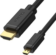 Kabel Unitek HDMI Micro HDMI 2m czarny (YC182)