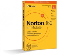 Norton 360 for Mobile 1 urządzenie / 1 rok VPN BOX