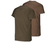 Koszulka Męska Zestaw Koszulek 2 pack T-Shirt Harkila Logo Bawełna XL