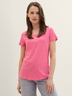 Tom Tailor Round Neck T-Shirt - Carmine Pink