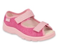 BEFADO dievčenské sandálky MAX 869X162 ružové 26