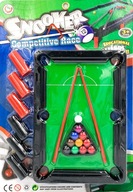 Snooker biliard hračkársky stôl biliardové palice bile