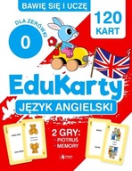 Bawię się i uczę. EduKarty. angielski. Dla zerówki