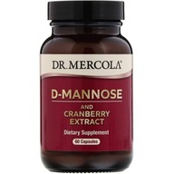 DR. MERCOLA D-manóza s brusnicami (60 kaps.)